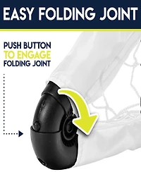 Franklin 1.4 ft x 1.8 ft Mini Insta Indoor Soccer Set