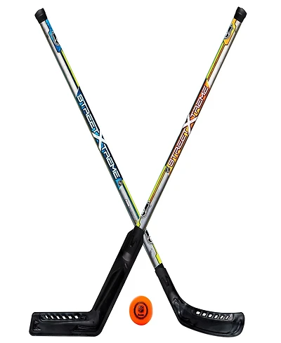 Franklin NHL Kids' Street Hockey Goalie and Player Stick Set