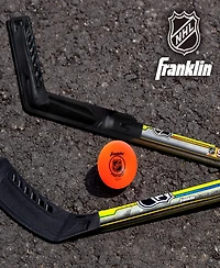Franklin NHL Kids' Street Hockey Goalie and Player Stick Set