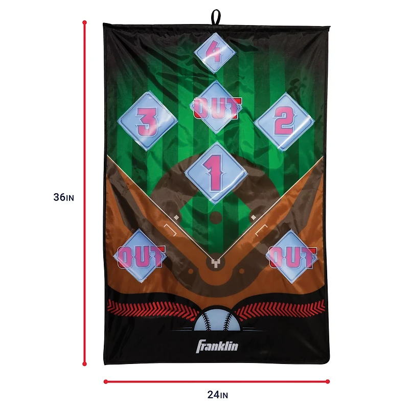 Franklin Indoor Baseball Target Pitch Game