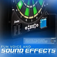 Franklin Light-Up Electronic Dart Board Set