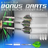 Franklin Light-Up Electronic Dart Board Set