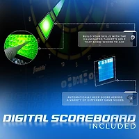 Franklin Light-Up Electronic Dart Board Set