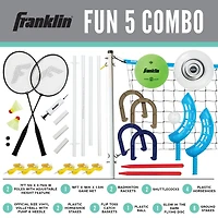 Franklin 5-Combo Outdoor Game Set