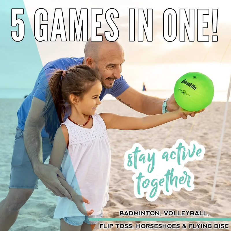 Franklin 5-Combo Outdoor Game Set