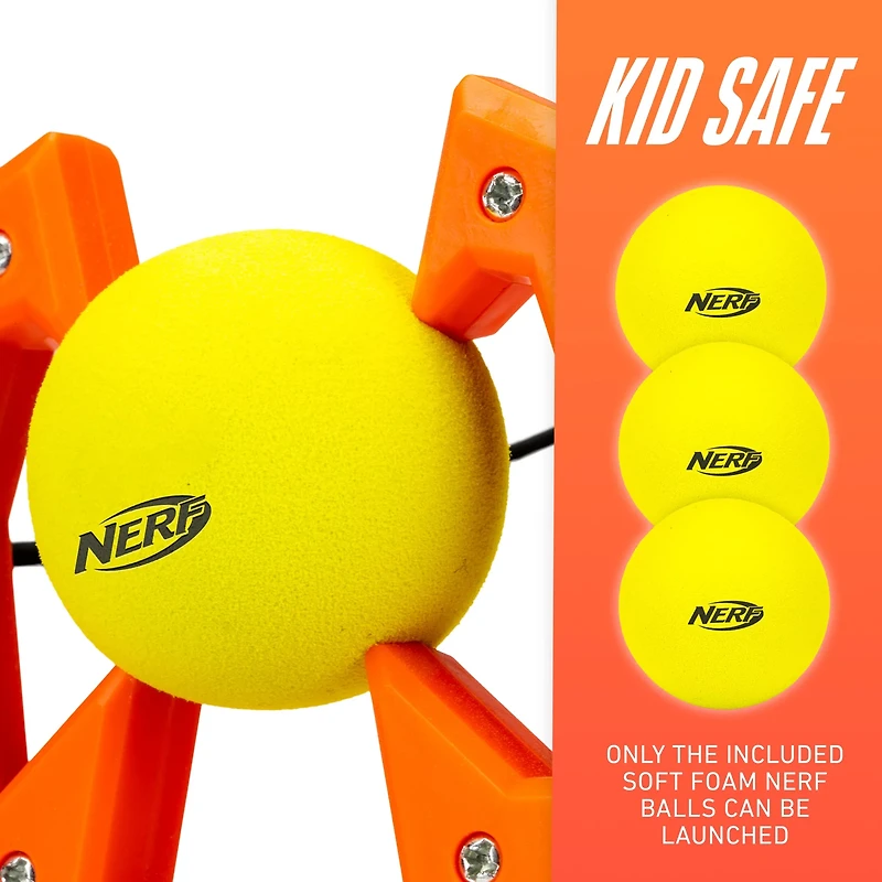 NERF Slingshot Challenge Kids Slingshot Bowling Game