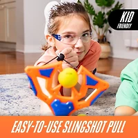 NERF Slingshot Challenge Kids Slingshot Bowling Game