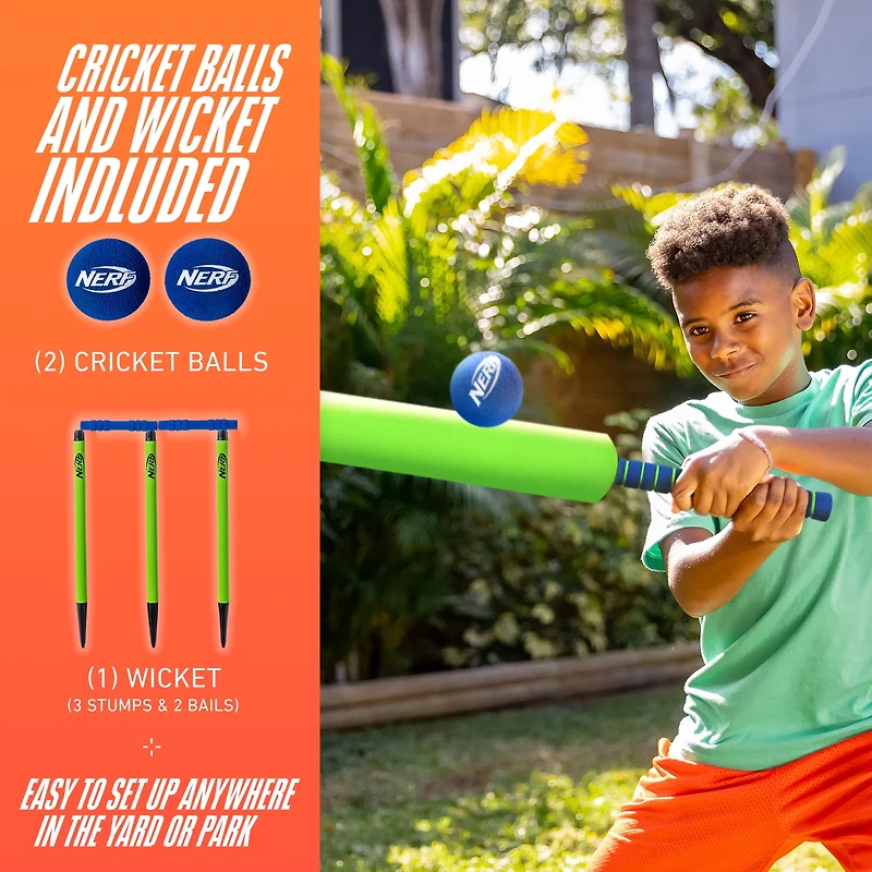 NERF Foam Cricket Set