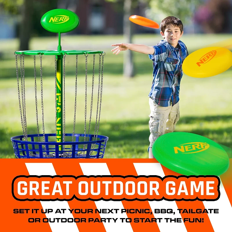 NERF Disc Golf Starter Set