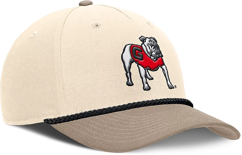 Nike Men's Georgia Rise Legacy Logo Structured Adjustable Cap