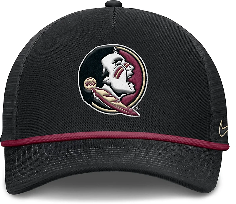 Nike Men's Florida State Rise Primetime Primary Logo Trucker Cap