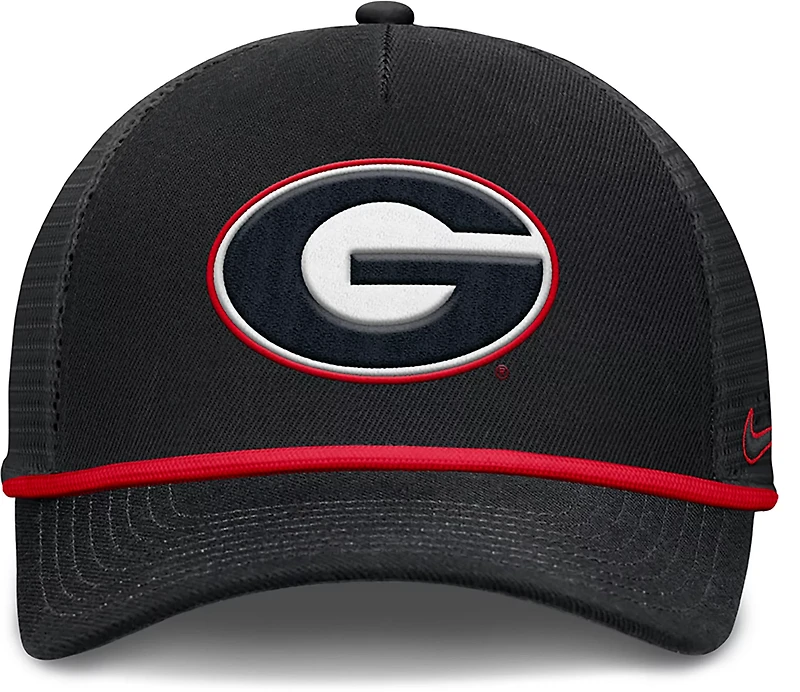 Nike Men's Georgia Rise Primetime Primary Logo Trucker Cap