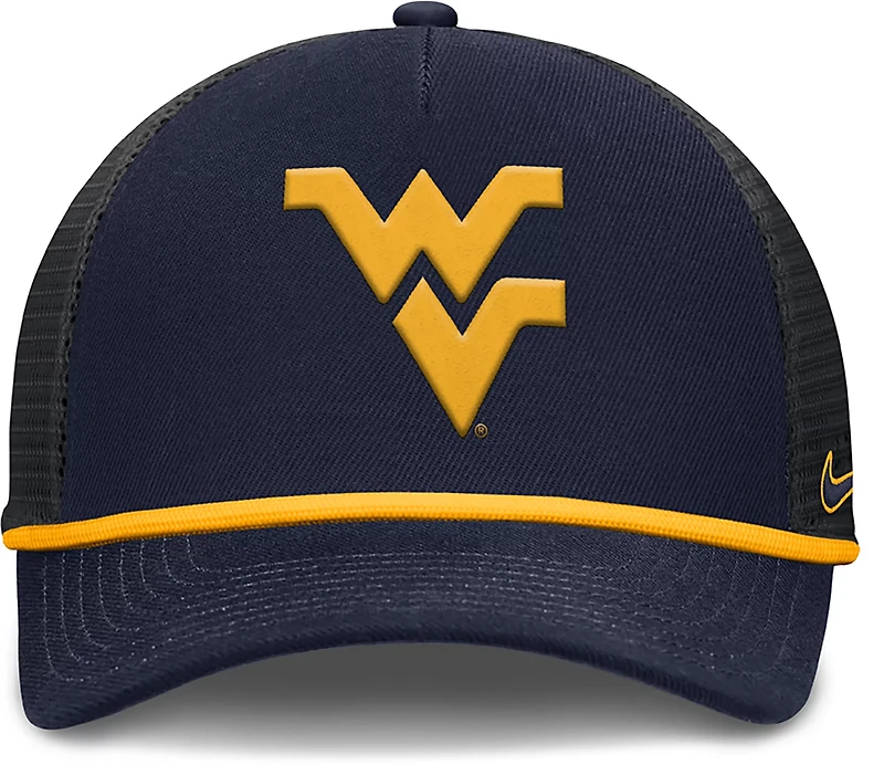 Nike Men's West Virginia Rise Primetime Primary Logo Trucker Cap