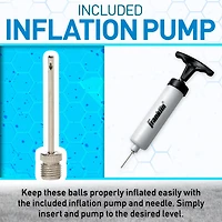 Franklin Grip-Rite Football and Pump Set