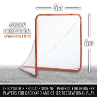 Franklin 4 ft x 4 ft Mini Lacrosse Goal