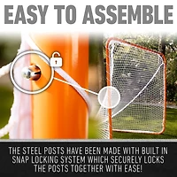 Franklin 6 ft x 6 ft Lacrosse Goal