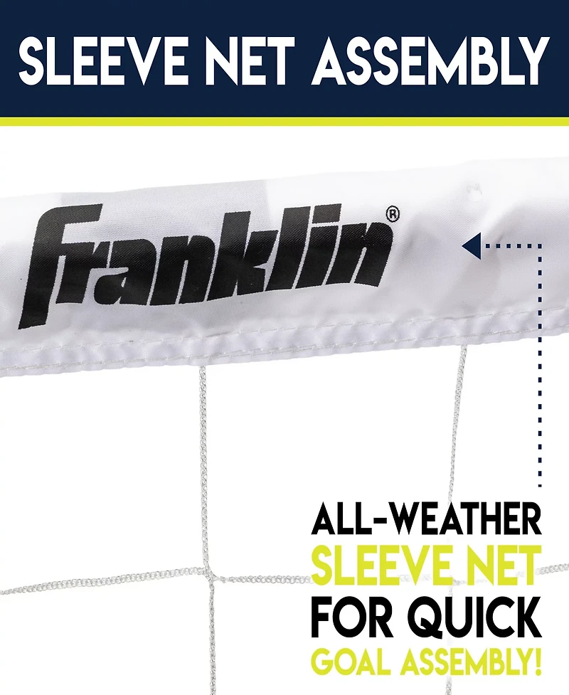Franklin 3 ft x 4.5 ft MLS Youth Soccer Goal 2 Pack