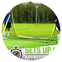 Franklin 6 ft x 12 ft Blackhawk Soccer Goal