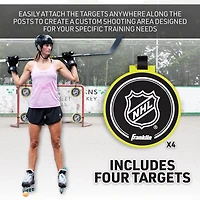Franklin NHL Knock Out Shooting Targets 4-Pack