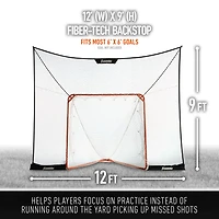 Franklin 12 ft x 9 ft Lacrosse Goal Backstop Net