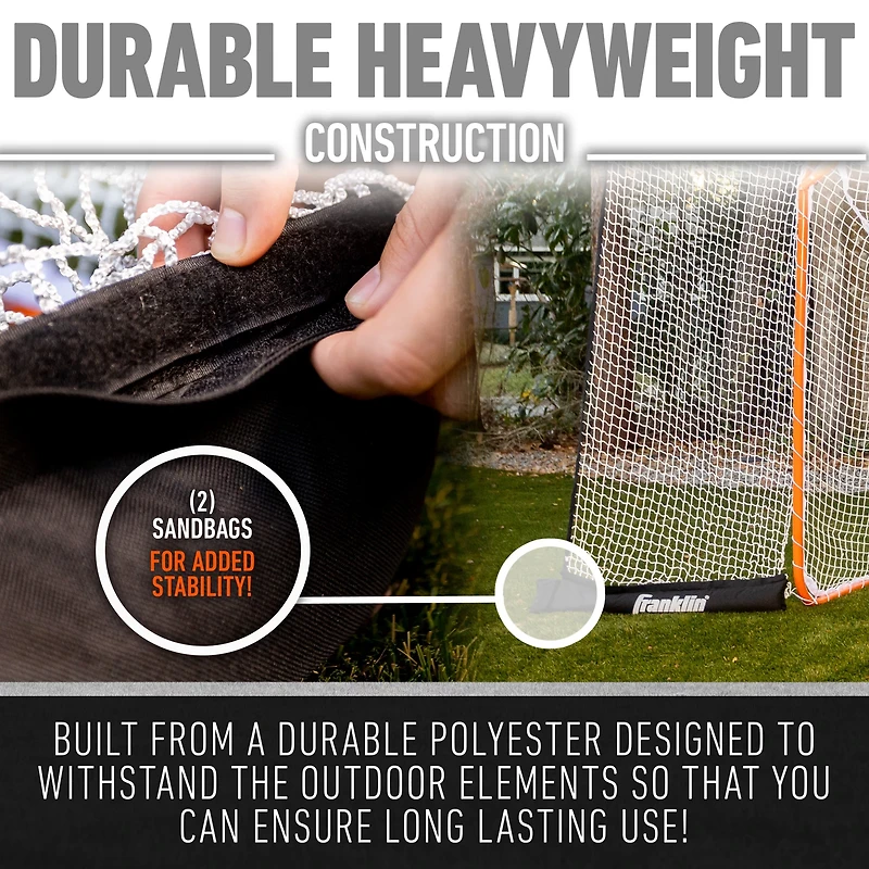 Franklin 12 ft x 9 ft Lacrosse Goal Backstop Net