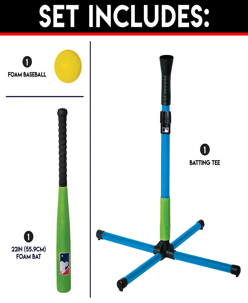 Franklin Youth MLB Foam XT Batting Tee Set