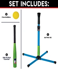 Franklin Youth MLB Foam XT Batting Tee Set
