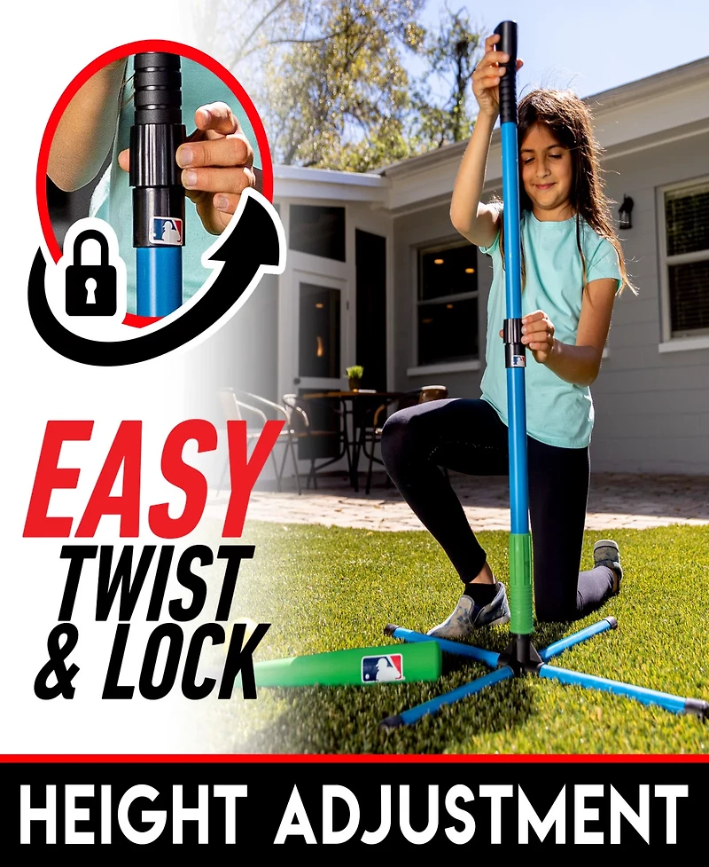 Franklin Youth MLB Foam XT Batting Tee Set