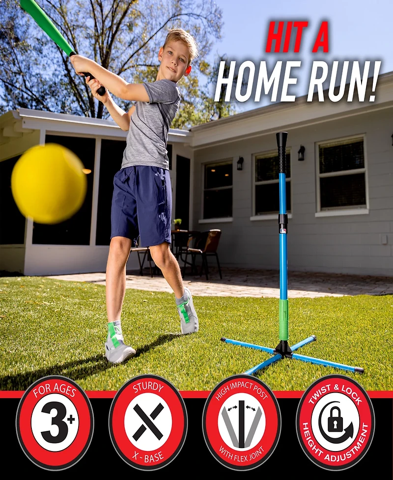 Franklin Youth MLB Foam XT Batting Tee Set
