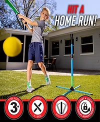 Franklin Youth MLB Foam XT Batting Tee Set