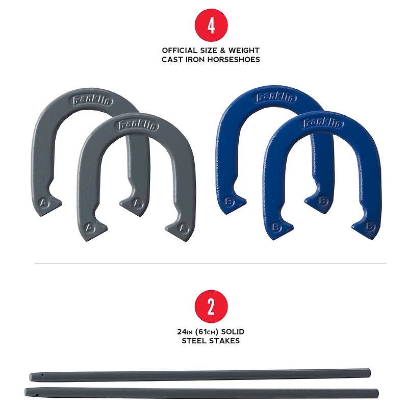 Franklin Family Horseshoes Set