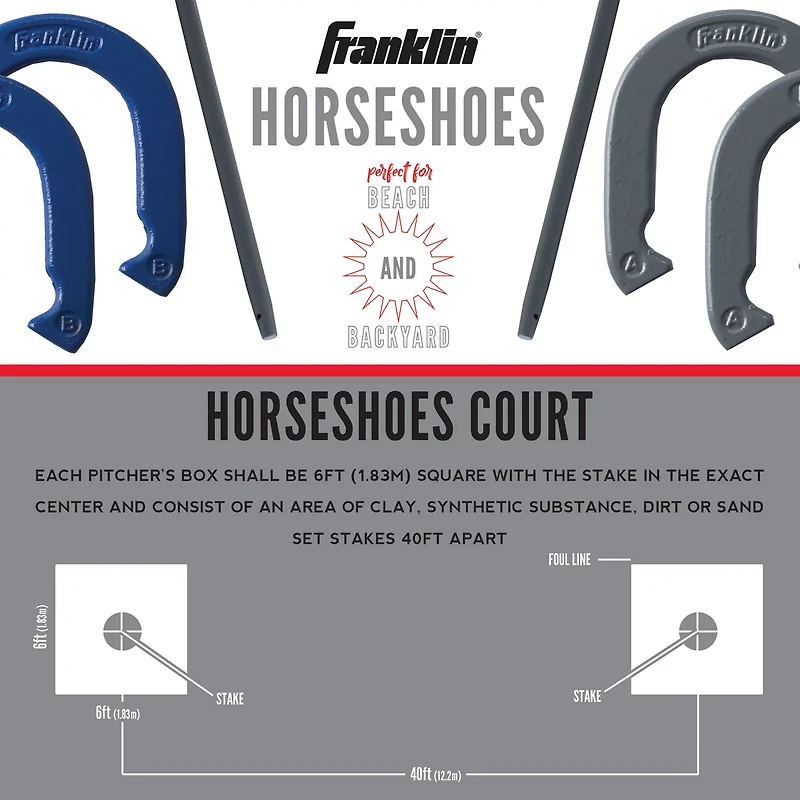 Franklin Family Horseshoes Set