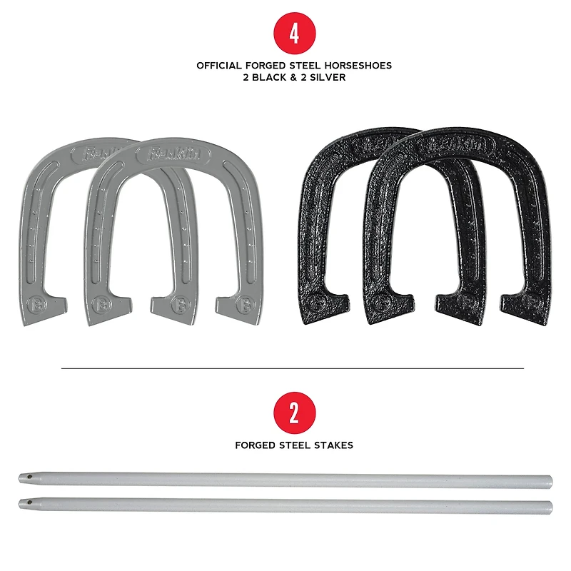Franklin Professional Horseshoes Set