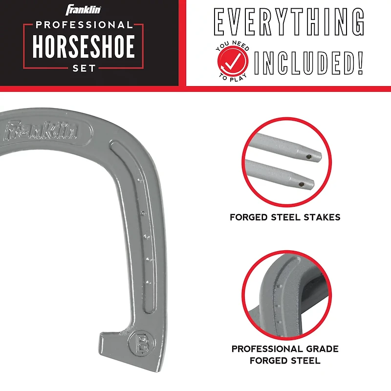 Franklin Professional Horseshoes Set