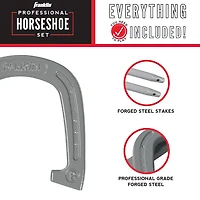 Franklin Professional Horseshoes Set