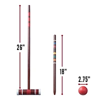 Franklin Family Croquet Set