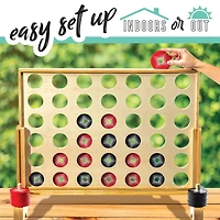 Franklin Jumbo Connect 4 In A Row Game Set