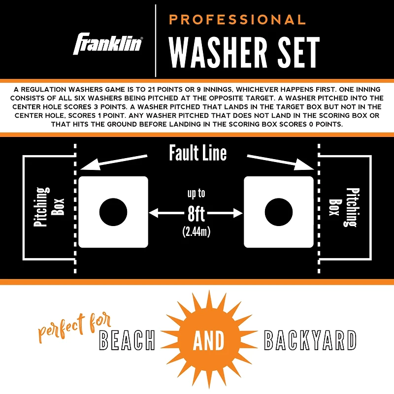 Franklin Professional Washer Toss Set