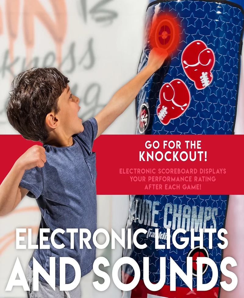 Franklin Future Champs Electronic Inflatable Boxing Bag