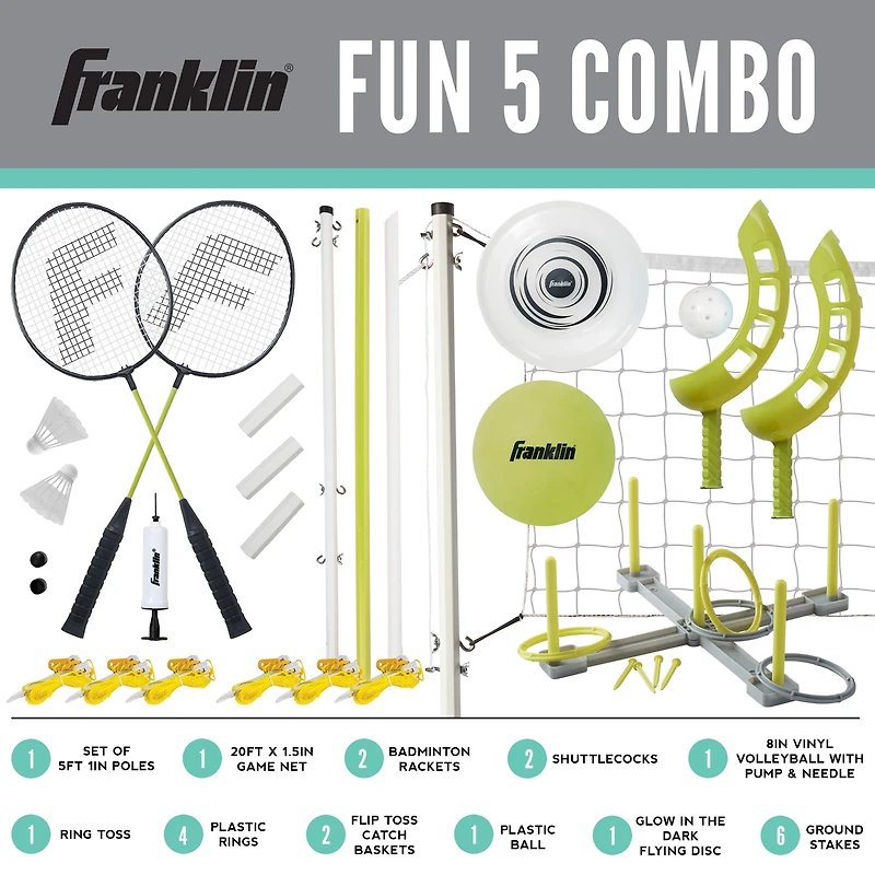 Franklin Sports Fun 5 Combo