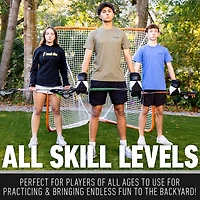 Franklin Sports Quikset 6 ft x 6 ft x 6 ft Lacrosse Goal