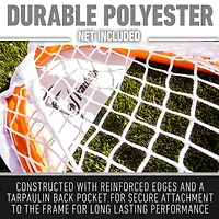 Franklin Sports Quikset 6 ft x 6 ft x 6 ft Lacrosse Goal