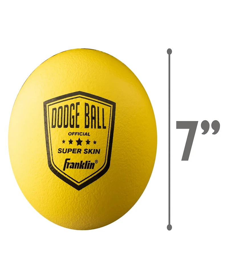 Franklin Superskin Dodgeball Balls 6-Pack