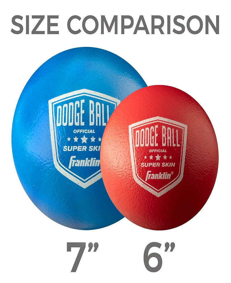 Franklin Superskin Dodgeball Balls 6-Pack
