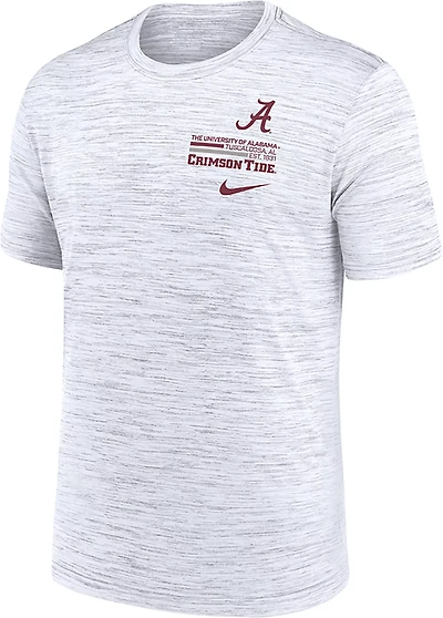 Nike Men's Alabama Velocity Stacked Chest Logo T-shirt