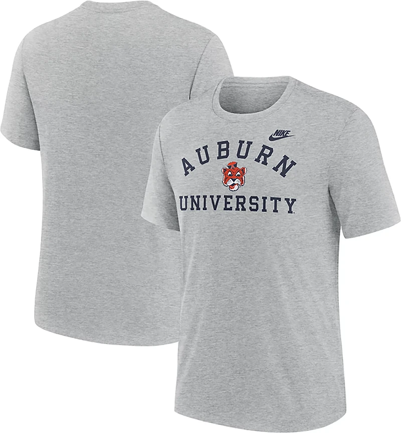 Nike Men's Auburn Arch Vault Logo Legacy Triblend T-shirt