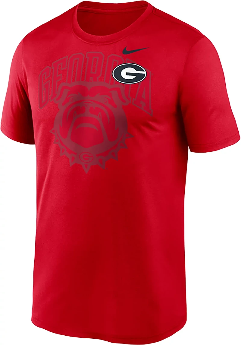 Nike Men's Georgia Legend Shadow Logo T-shirt