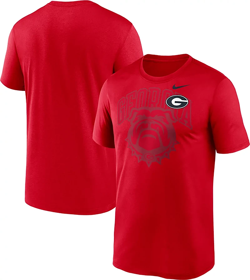 Nike Men's Georgia Legend Shadow Logo T-shirt