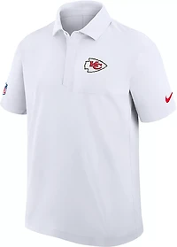 Nike Men's Chiefs Dri-FIT Sideline Woven Coach's Polo Shirt