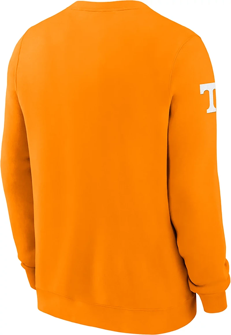 Nike Men's Tennessee Block Team Fleece Club Crew